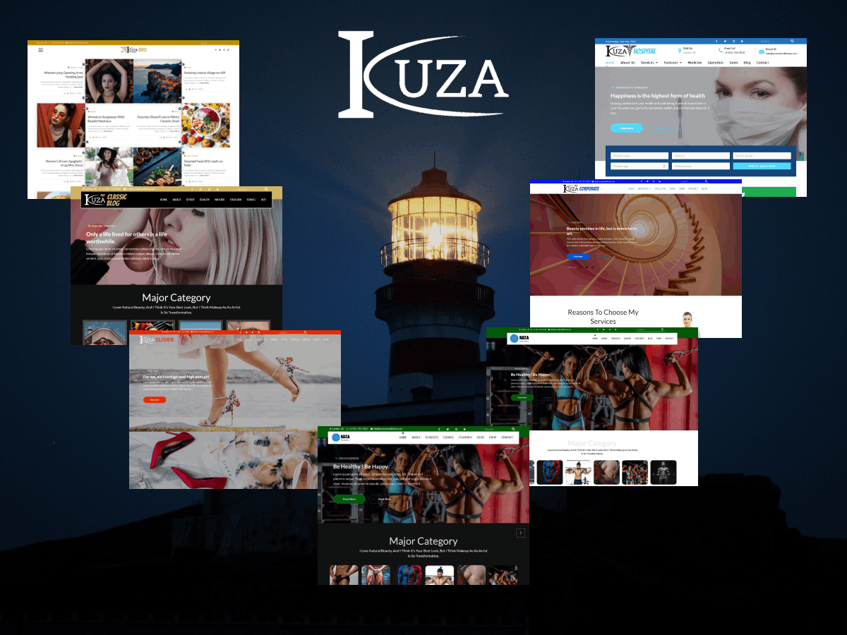 Kuza Pro – Multi Purpose WordPress Theme